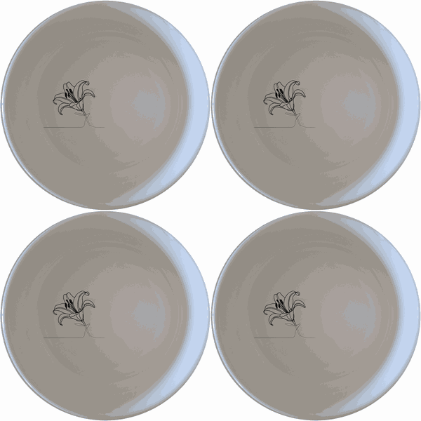 White Easter Lilly Bowl Set of 4 - Range 3