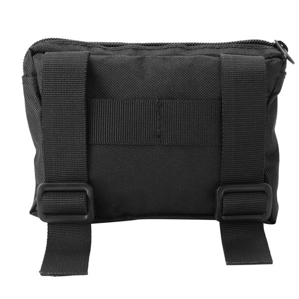 Generic Outdoors Nylon Waterproof Camping Waist Bag Black