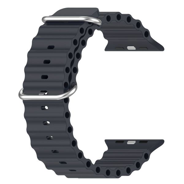 URK Silicon Watch Strap for Apple 38mm/40mm/41mm GRAY