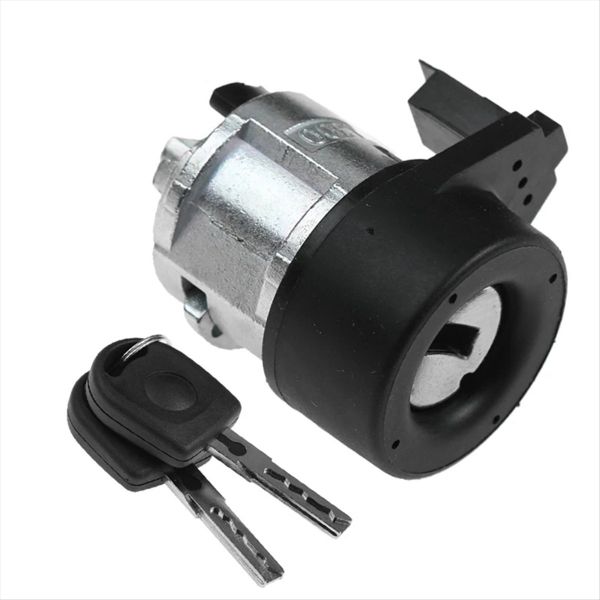 Car Ignition Lock Cylinder W Keys Set for Vw Sedan Compatible with Audi