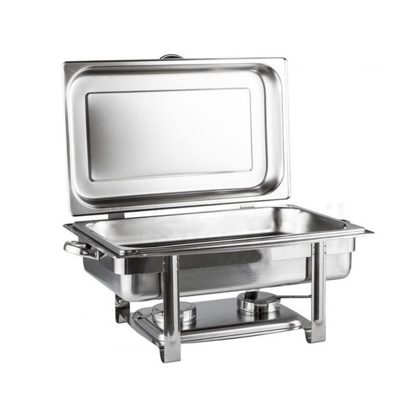 IH-Quality Stainless Steel Single Tray Chafing Dish - Food Warmer