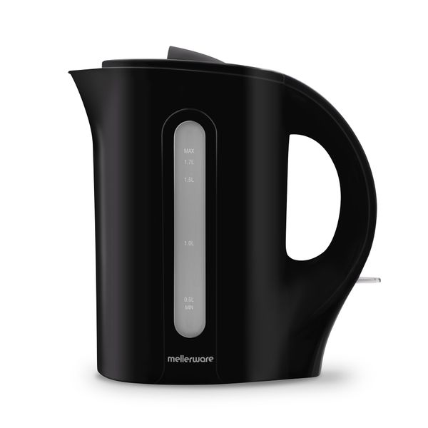 Mellerware Kettle Corded Plastic Black 1.7L 2200W "Tugela" LOCALLY PRODUCED