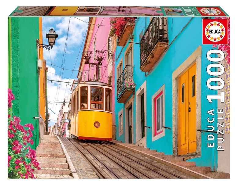 Educa Colourful Lisbon Puzzle - (1x1000 Piece)