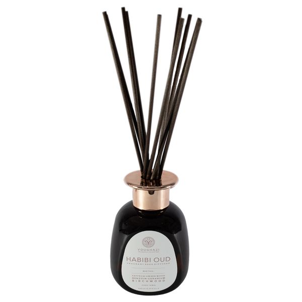 Youghazi Reed Diffuser Habibi Oud 200ml with Reed Sticks