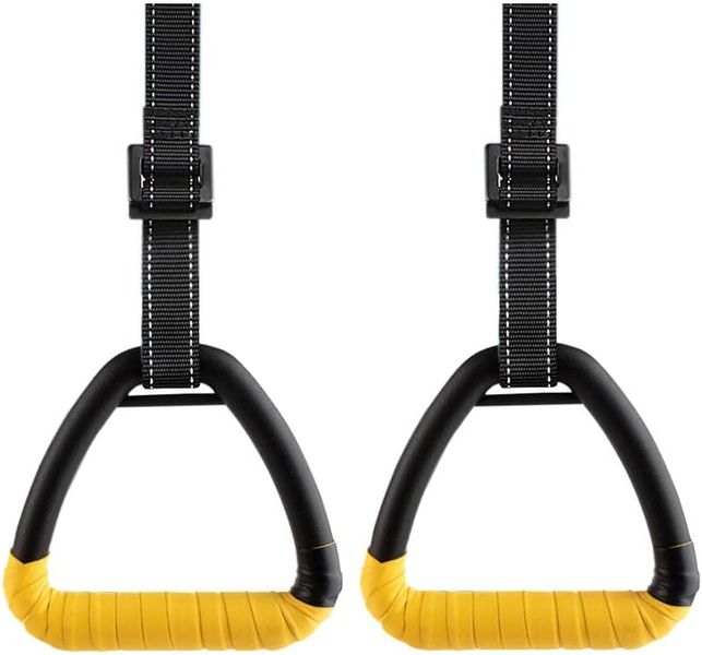 Gymnastic Workout Rings with Adjustable Straps,Can Hold 880 Pounds/400 KGS