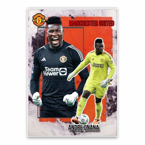 Andre Onana Manchester United Poster - A1