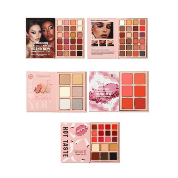 78 Colors Eyeshadow Palette Makeup Palette Cosmetic Set for Face &amp; Lips