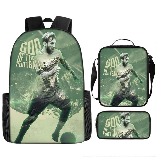Kids Lunch Box &amp; Pencil Case - Messi image