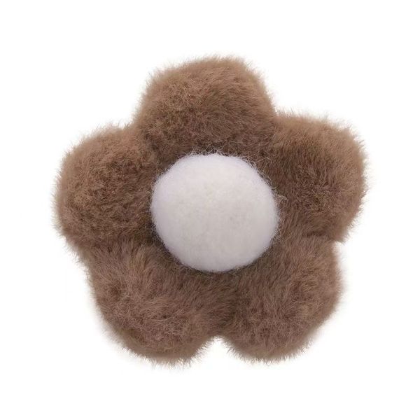 Murad Flower Plush Hair Clips