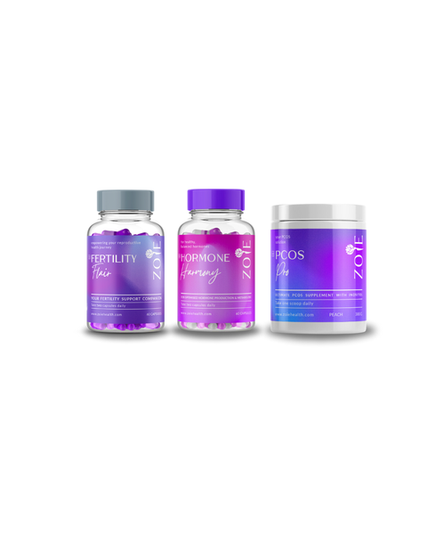 Zoie Health: PCOS Fertility Boost Bundle