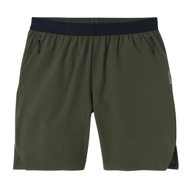 Domyos Men's Breathable Performance Cross Training Shorts With Zipped Pockets