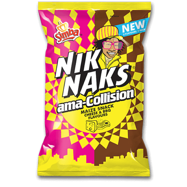 Niknaks - Collision Cheese &amp; BBQ (16 x 200g)