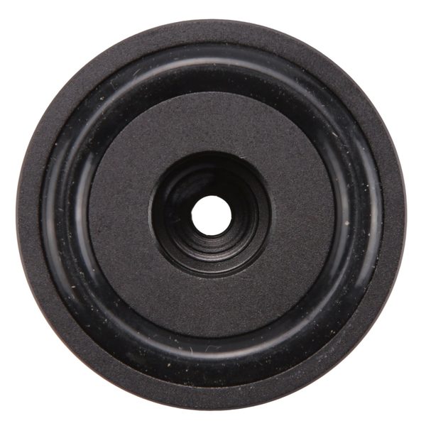 4Pcs 40X20mm Aluminum HIFI AMP Speaker Isolation Stand (Black)