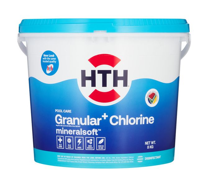 Granular+ Mineralsoft 8 kg - Non-Stabilised Pool Chlorine