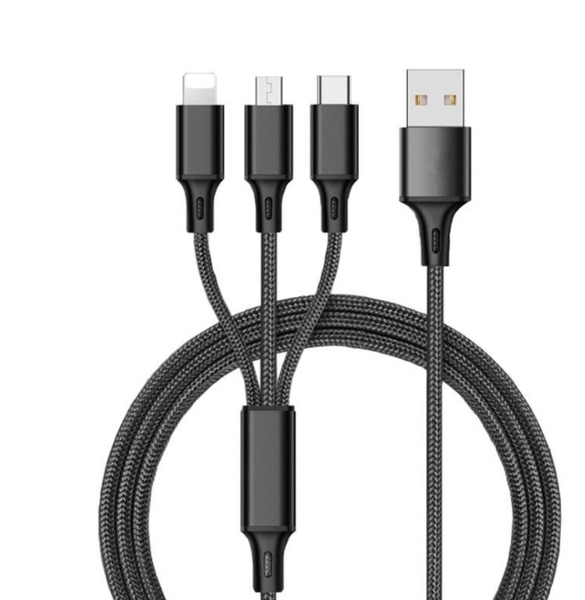 3-in-1 Fast Charging USB Cable