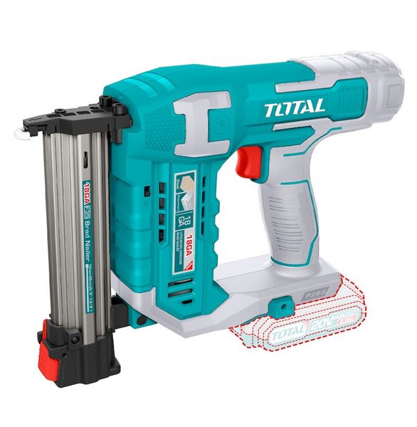 Total Tools 20V Lithium-Ion Cordless Brad Nailer