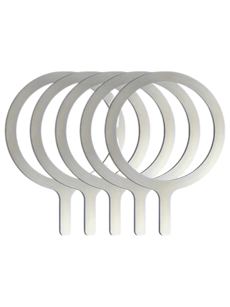 5-Piece Wireless Charger Magnetic Sticker Pad