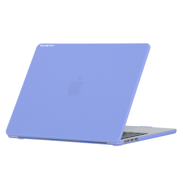 TechByte Hard Shell Cover/Case for MacBook Air 13.6" M2 (2022) - Navy Blue