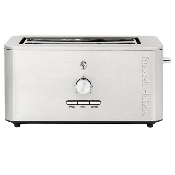 Russell Hobbs Nexus 4 Slice Toaster - Silver
