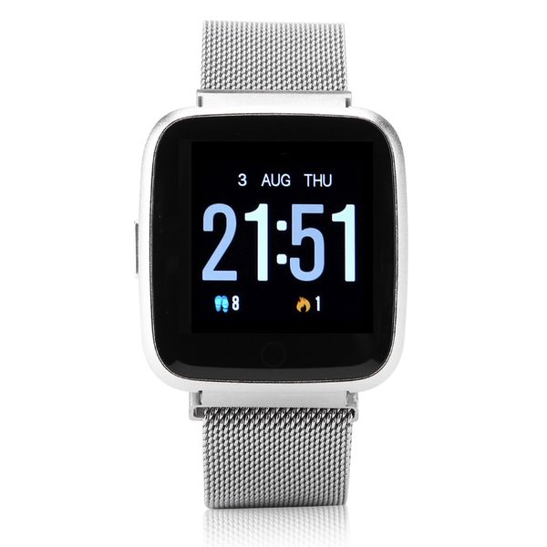 Metal Band Bracelet: Silver