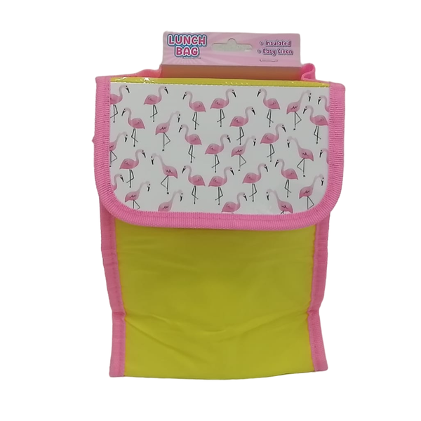 Flamingo Watercolor Lunch Bag