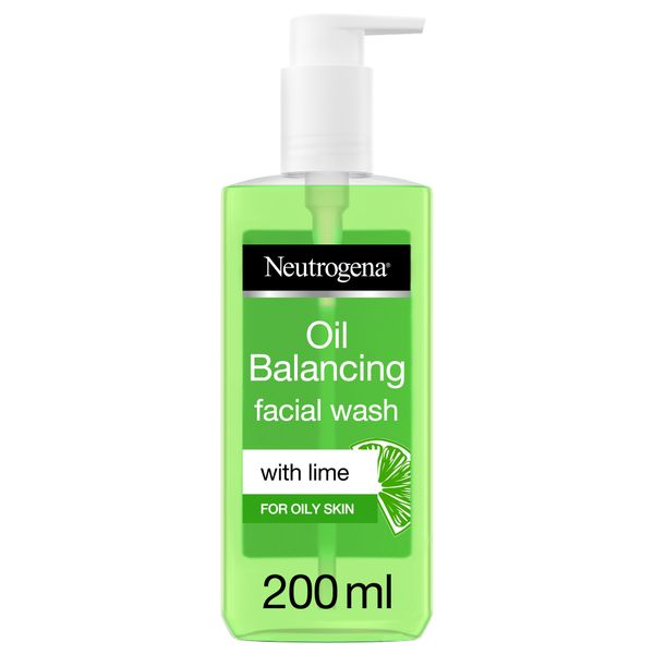 Neutrogena, Oil Balancing Facial Wash, For Oily Skin, 200ml