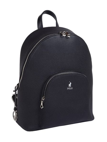 Polo Lyon Pebbled Backpack Black