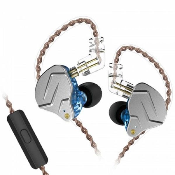 KZ ZSN Pro Hybrid Driver (1DD+1BA) Earbuds Earphones Headphones with HD Mic