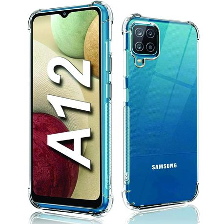 Shockproof TPU Clear Pouch Gel Case for Samsung Galaxy A12 | Shop Today.  Get it Tomorrow! | takealot.com