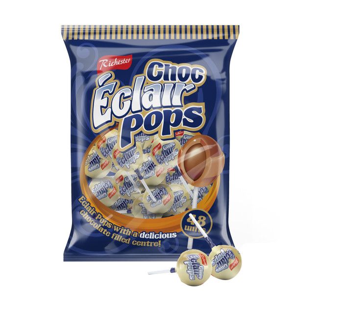 Chocolate Eclair Lollipops (48's) Shop Today. Get it Tomorrow