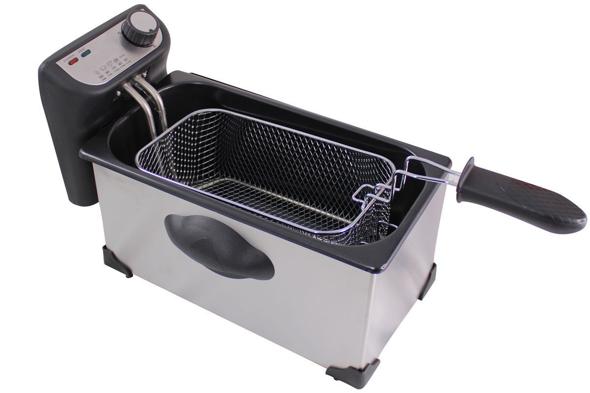 Stainless Steel Deep Fryer 3Liter Shop Today. Get it Tomorrow