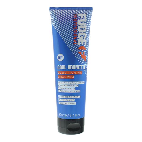 Fudge Cool Brunette Blue-Toning Shampoo 250ml (Parallel Import)
