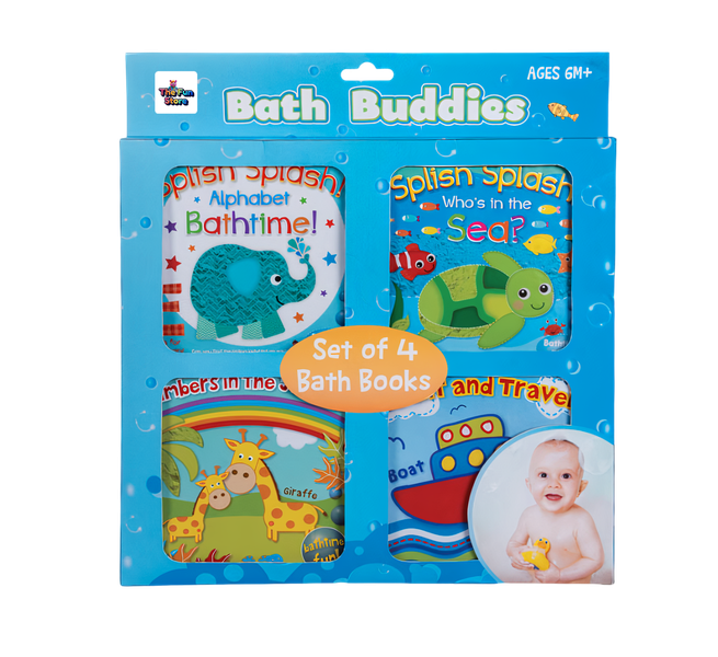 Splish-Splash Learning: Dive into Fun with Our Bath Books!