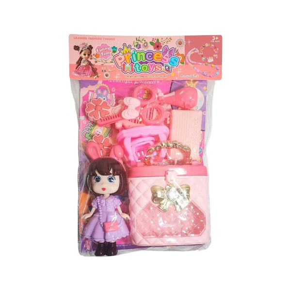 Princess Fashion Beauty Play Set with Doll and Accessories