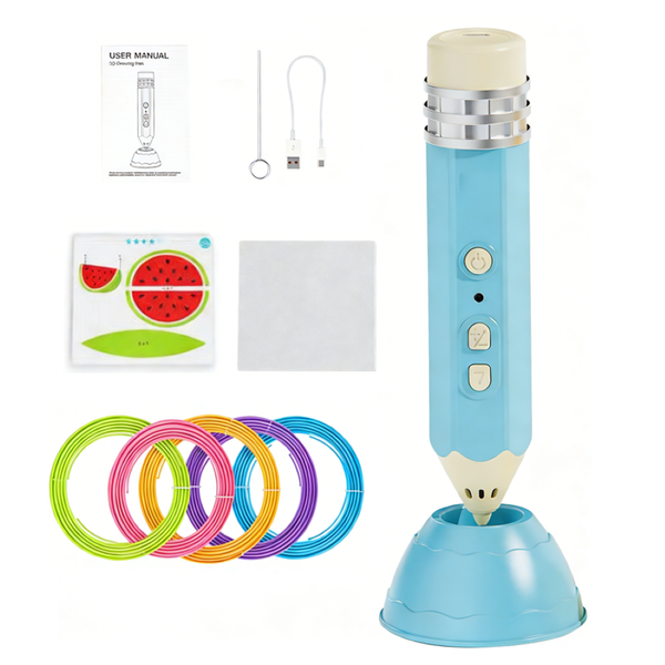 3D Printing Pen Set Low Temperature Handheld With 16m Printing Filament