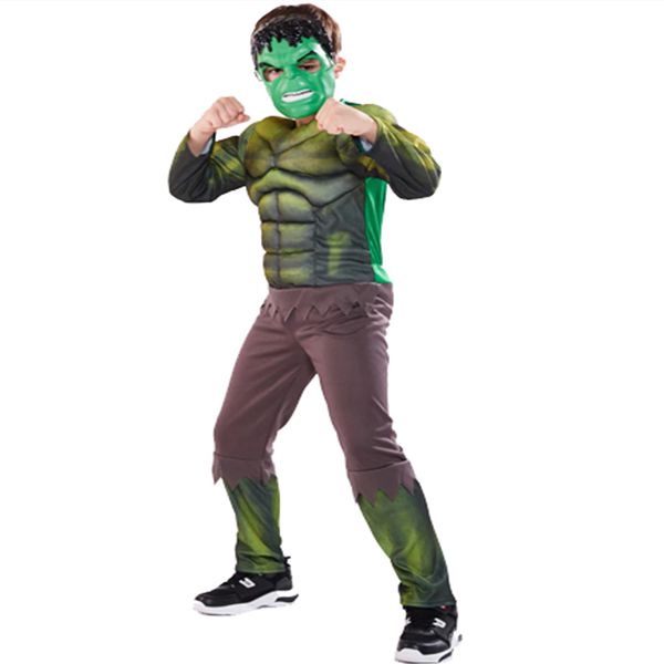 Green Hulk Inspired Superhero Muscle Costume