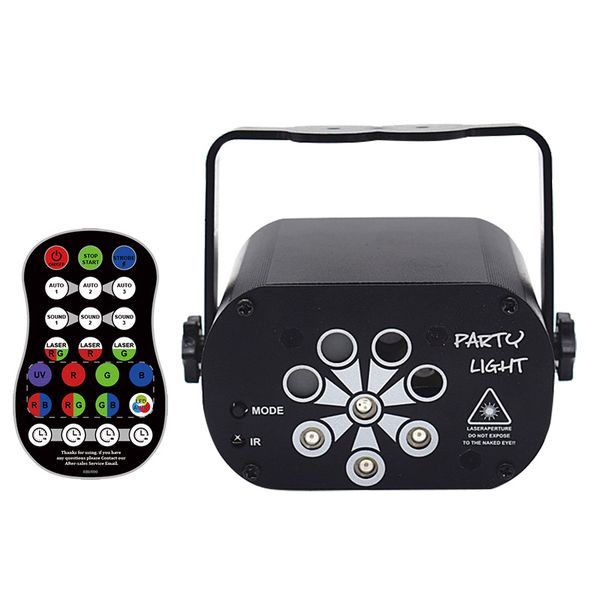 IPSTYLE DJ Light Disco Party Light UV Projection Light Party