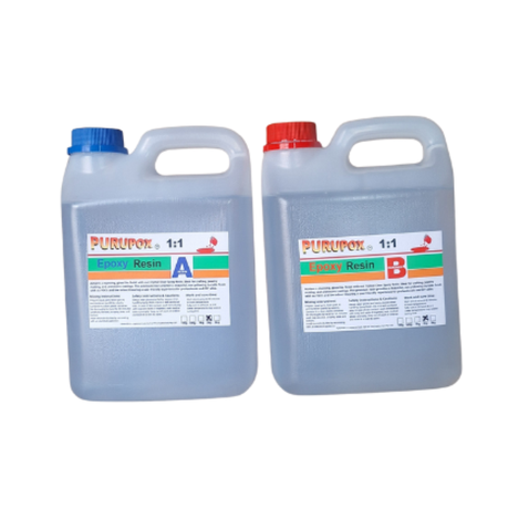 Purupox 4kg 1:1 Epoxy Resin Image