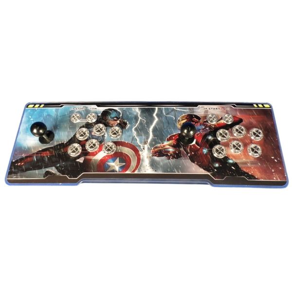 2 Player 2D/3D Arcade Game Console - 5555 Games - Cpt America vs Ironman