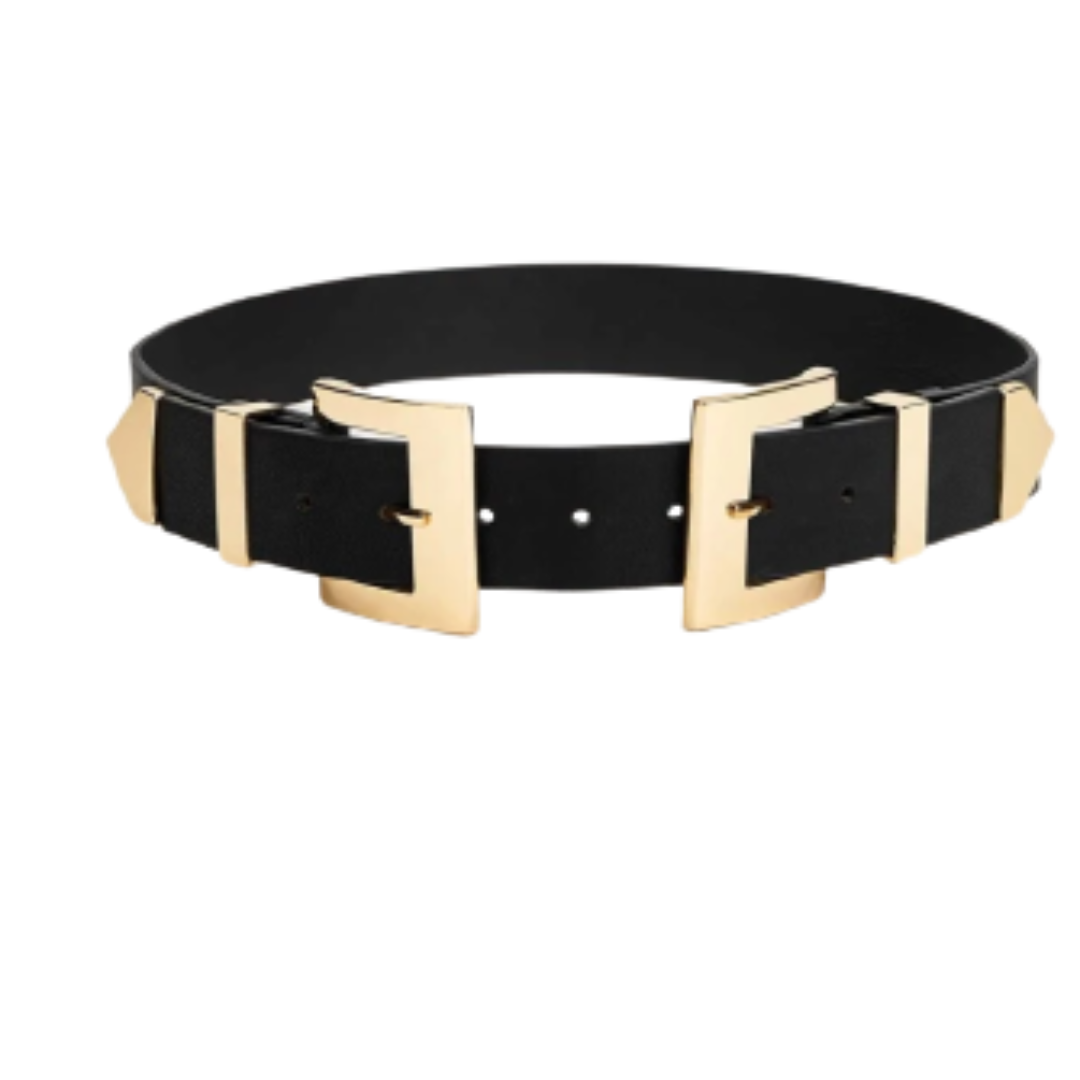 Black Double Pin Buckle Belt. | Shop Today. Get it Tomorrow! | takealot.com