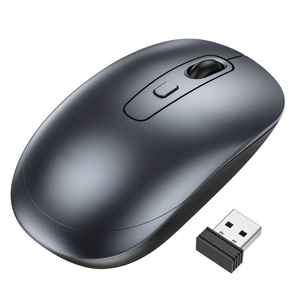 Wireless BT 2.4G Mouse Ergonomic Reliable Shape High-Quality ABS Smooth PB