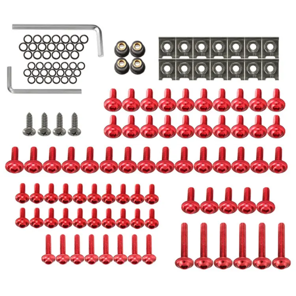 Fairings/Bolts for Motorcycle/ Fastener clips - 137 Pieces