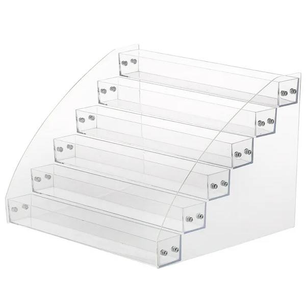 6-Tier Tattoo Ink Organizer Acrylic Nail Polish Display Stand
