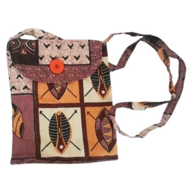 HandMade African Inspired Sling Messenger Bag