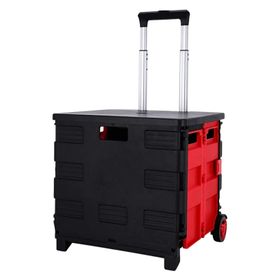 Multifunctional Folding Portable Storage Cart with Wheels | Shop Today ...