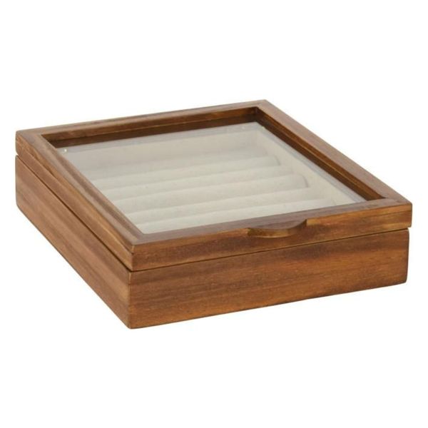 Wooden Jewelelry Box - 17x5x19.5cm