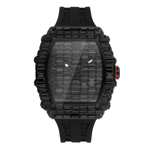 ZELTRYN Stylish and trendy hip hop style silicone strap watch