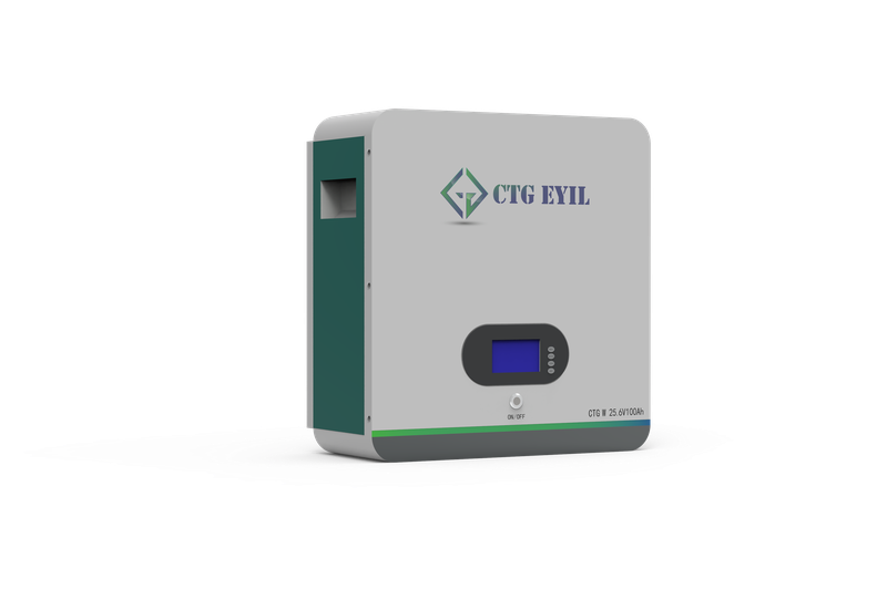 CTG EYIL Wallmount Lithium Ion battery 24V 100Ah 2.56Kwh Lithium battery