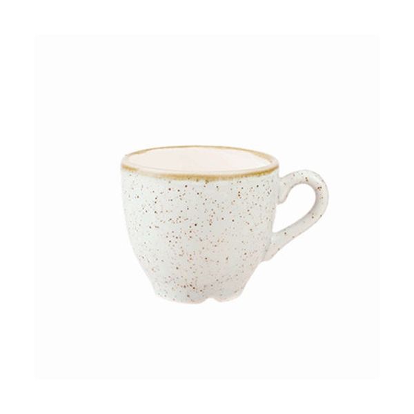 Churchill Stonecast Barley White Espresso Cup 12 Pcs