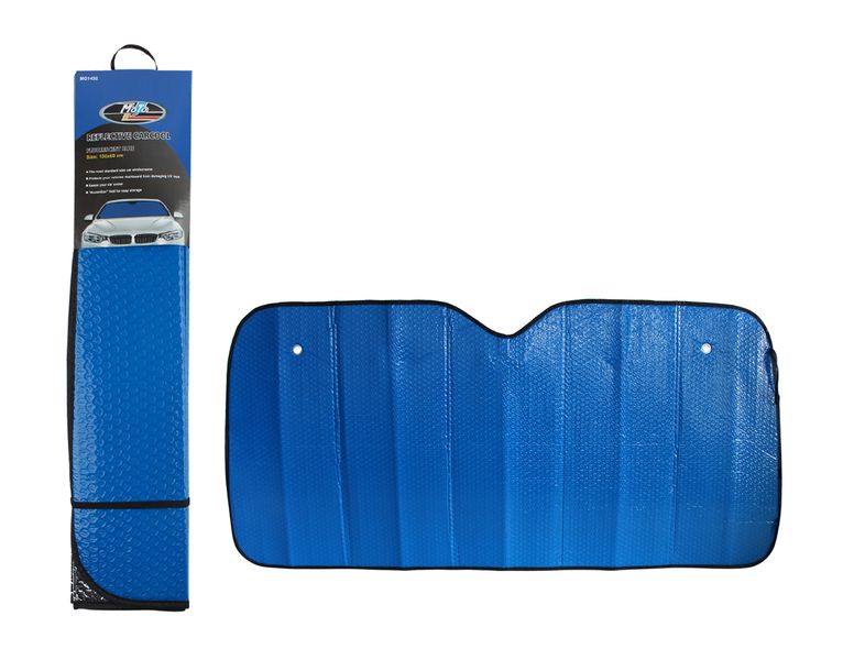 Motoquip - Aluminium Foil Carcool Sunshade - Blue